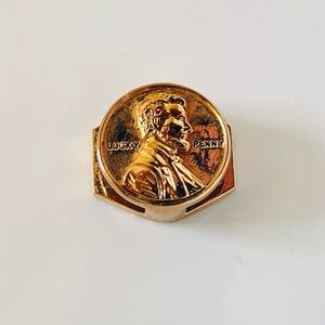 Stella & Dot / Keep Collective Lucky Penny gold bracelet charm